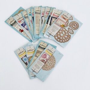 Spellbinders Designer Series And Nestabilities DieCuts Lot of 15
